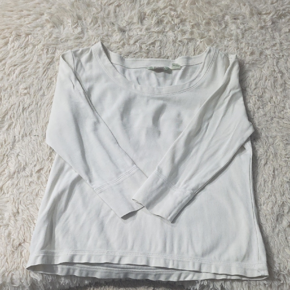 Tommy Bahama White 3/4 Sleeve Top